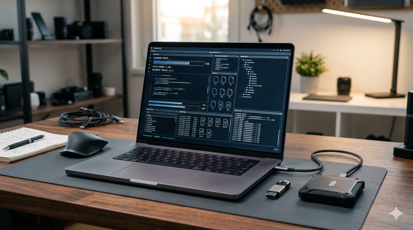 cómo recuperar archivos gratis de un USB o disco usando TestDisk